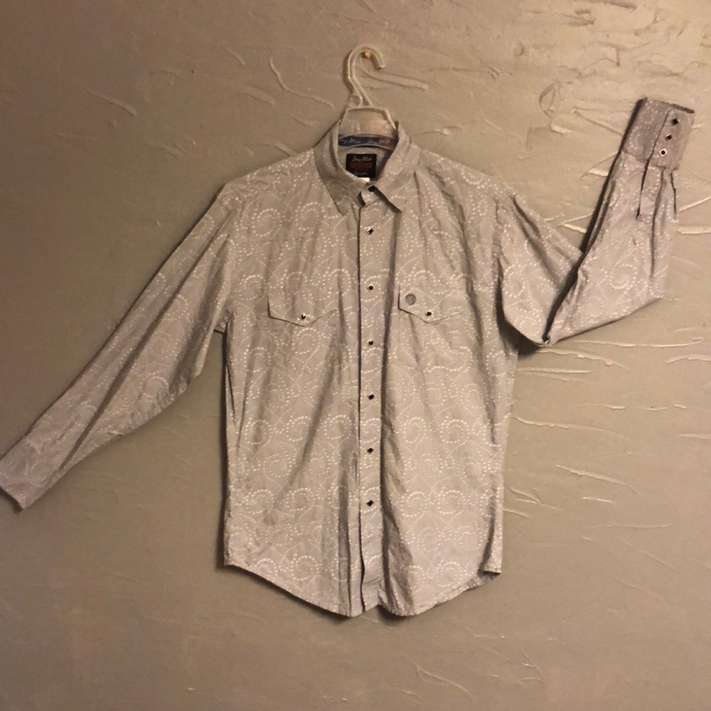 George Strait Troubadour collection dress shirt